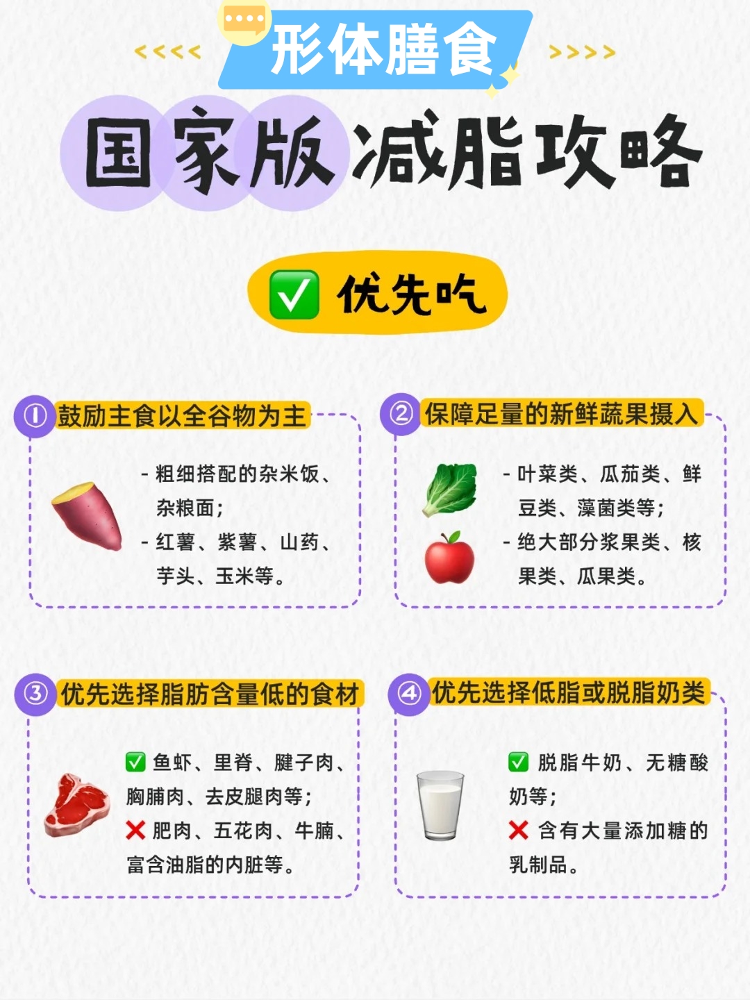 🔥【2025体重管理年】国家卫健委提醒：科学减脂刻不容缓！。👉 科学减重3大核心：。🍚「吃对」每日膳食黄金比例。🏃「动好」中低强度有氧运动为主。💤「睡足」代谢修复关键时段