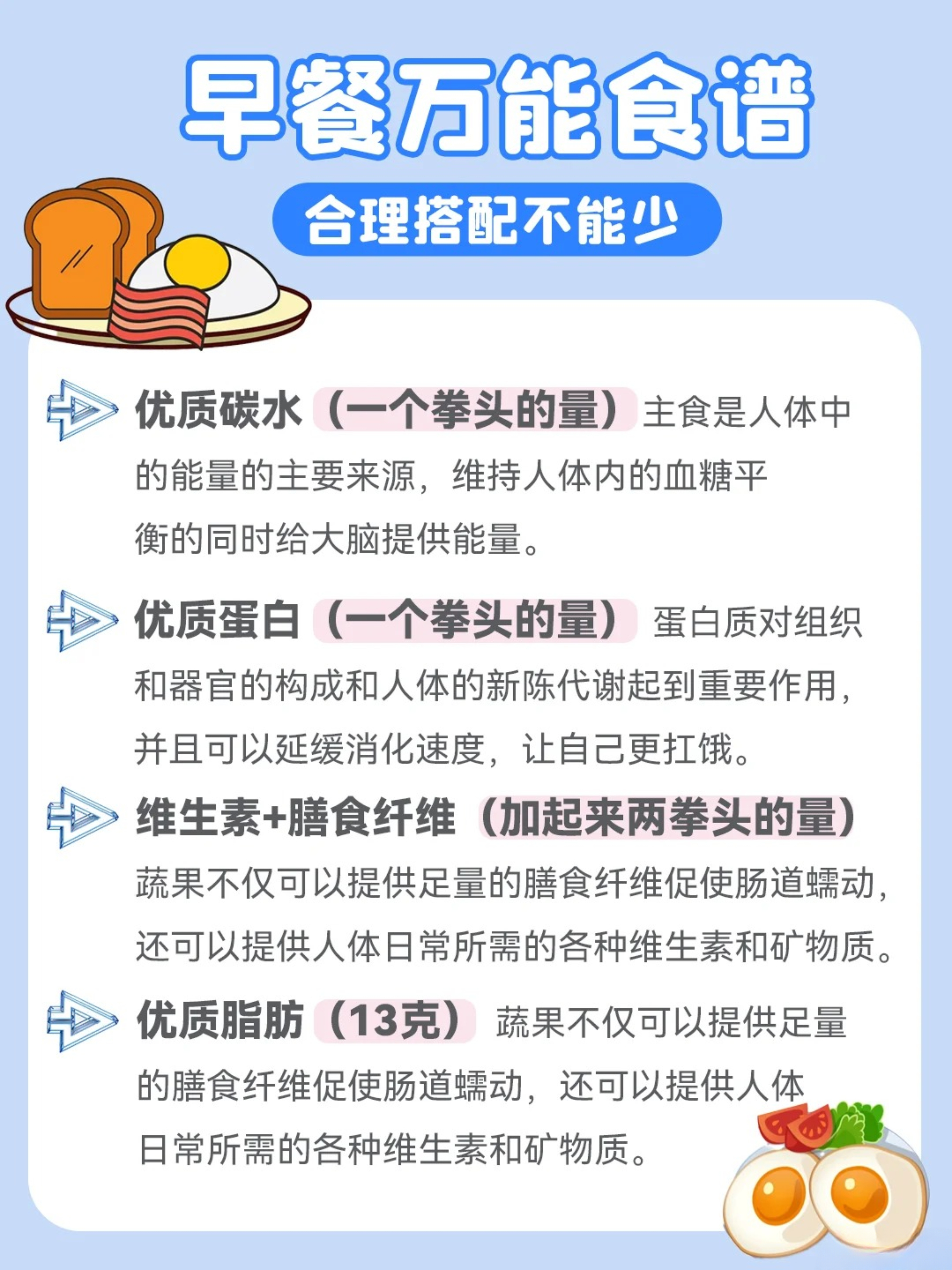 亲爱的家人们，我不允许你用饿肚子的方式减重！早餐正常吃，我们要健康美丽的瘦~。拼事业也要顾身体，记得吃早餐，健康才是你的本钱！❤