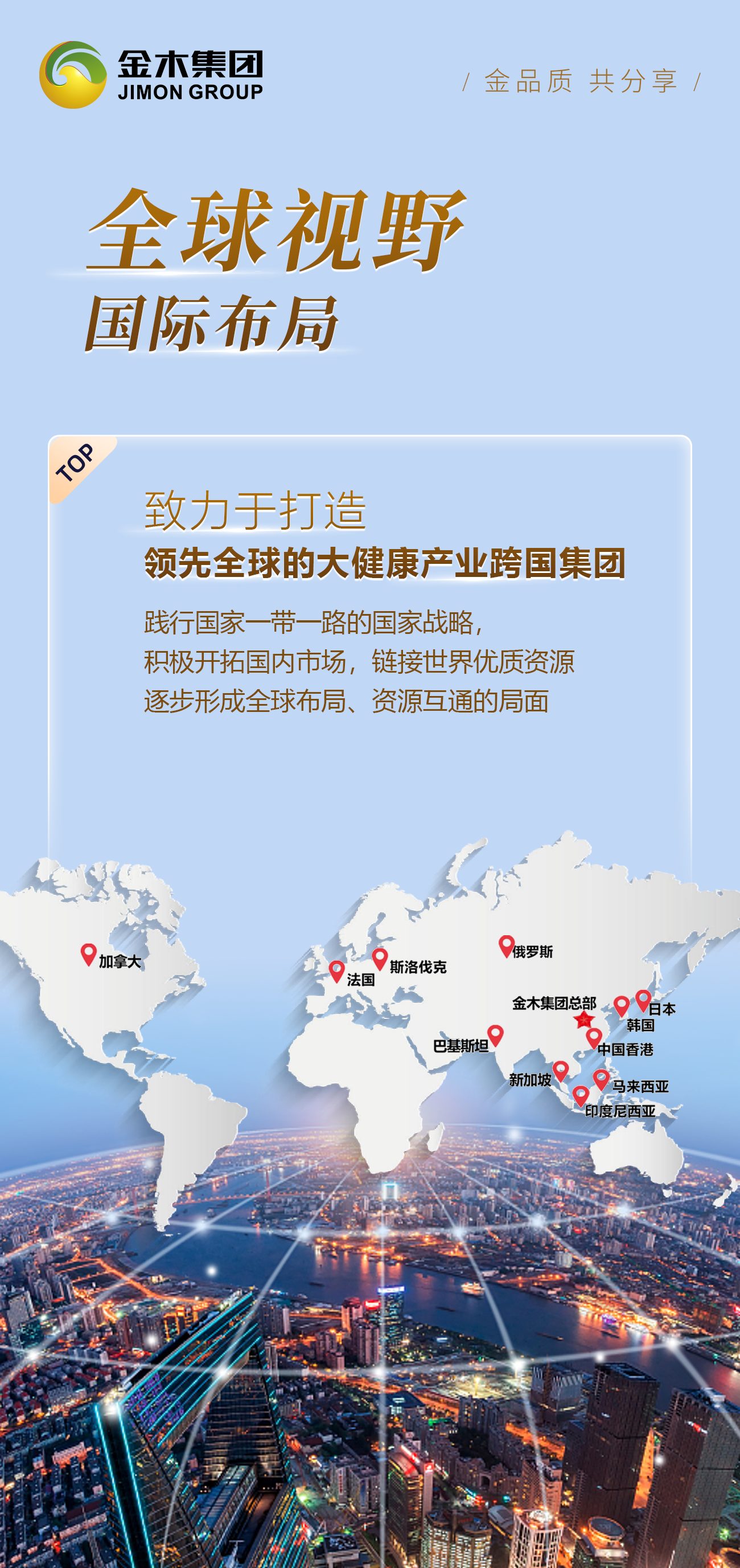 实力见证 斩获盛誉🏆 。金木集团深耕中医药大健康行业32载。致力于打造领先全球的大健康产业跨国集团