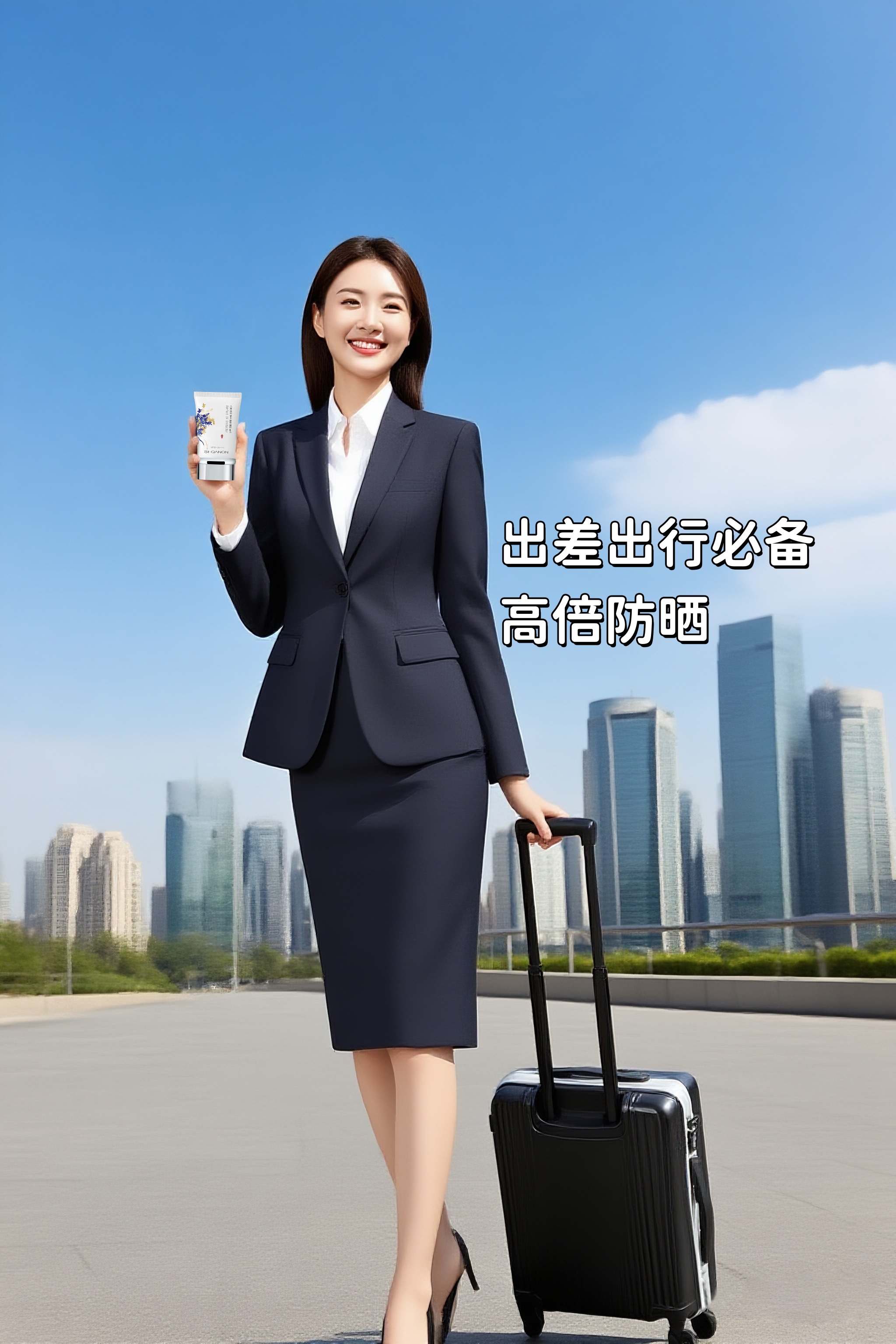 🍂 别以为入秋能偷懒！秋老虎紫外线更狠。8月换季敏感期，咱出差出行防晒不能少。雪蘭草防晒SPF50+，边防护边养肤✨ 。成膜快不假白，跟妆服帖不搓泥。植萃成分，正值换季，敏敏肌安心用