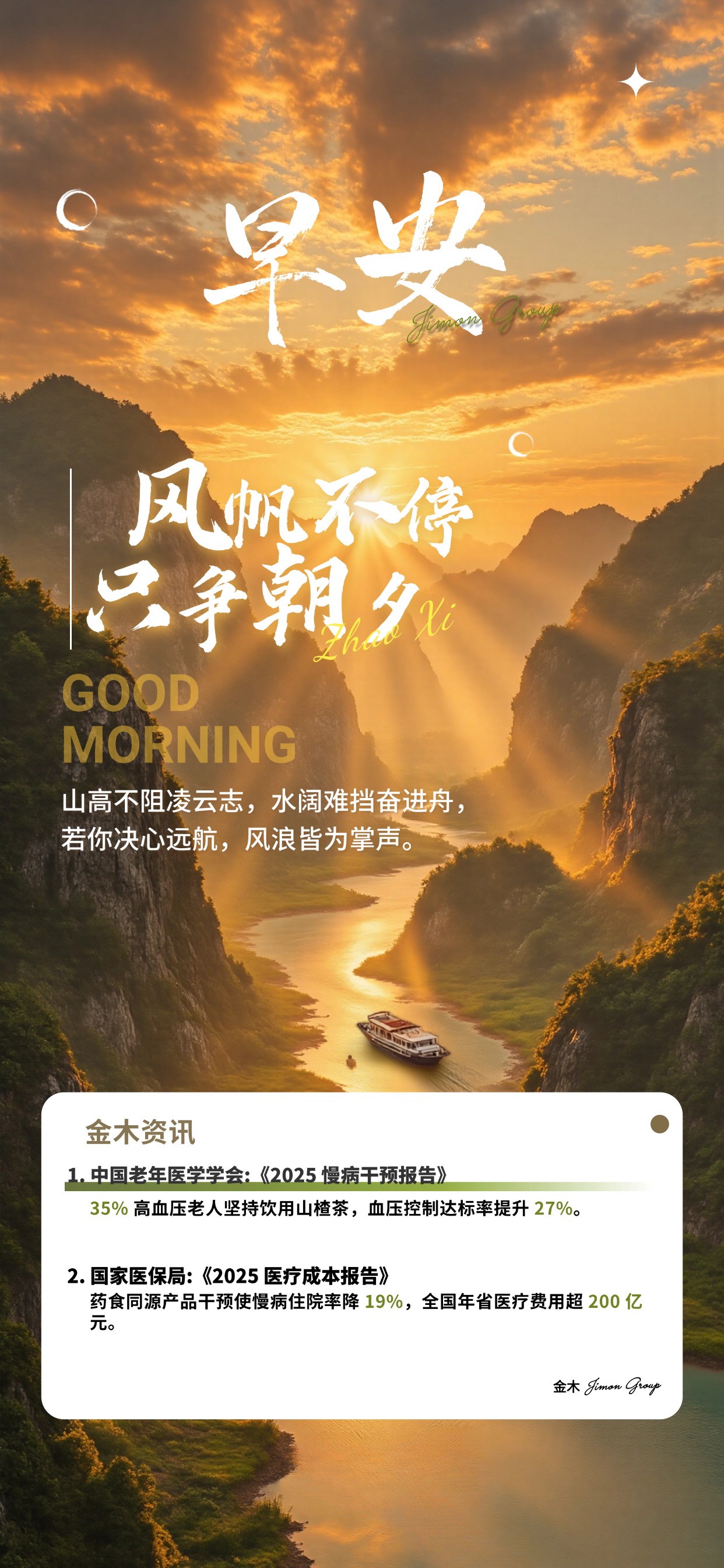 💪 新一天，带着信念出发！这个关乎每个人幸福的行业，前景无限光明，你每一份为健康的坚守，既是行业发展的动力，也是自我价值的绽放！