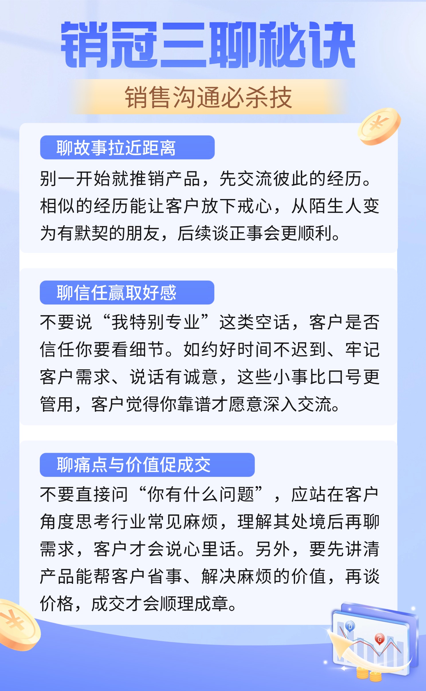 销售沟通必杀技 三聊秘诀