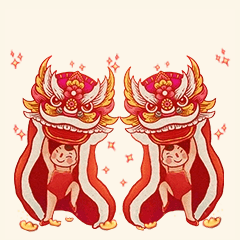 金木春节表情包，下载后直接添加到表情就可以使用了！！