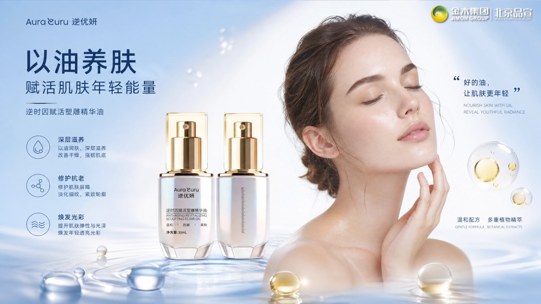 逆优妍逆时因系列｜已有养肤 抗皱紧致焕现年轻光采 三件套科学护肤，温和控油舒缓，抗皱紧致修护干燥，多维度养护，改善肌肤细腻质感。